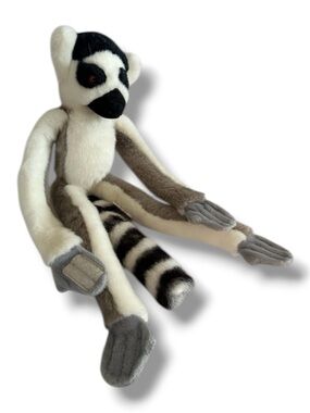 🦋 5/$25 - Lemur Plush Stuffed Animal Toy (2001) Tag-Along Tails Tangerine Press